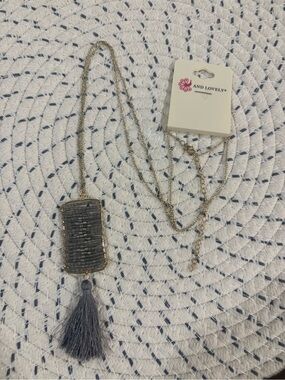 ⭐️ 5/$25 Beaded Tassel Pendant Necklace